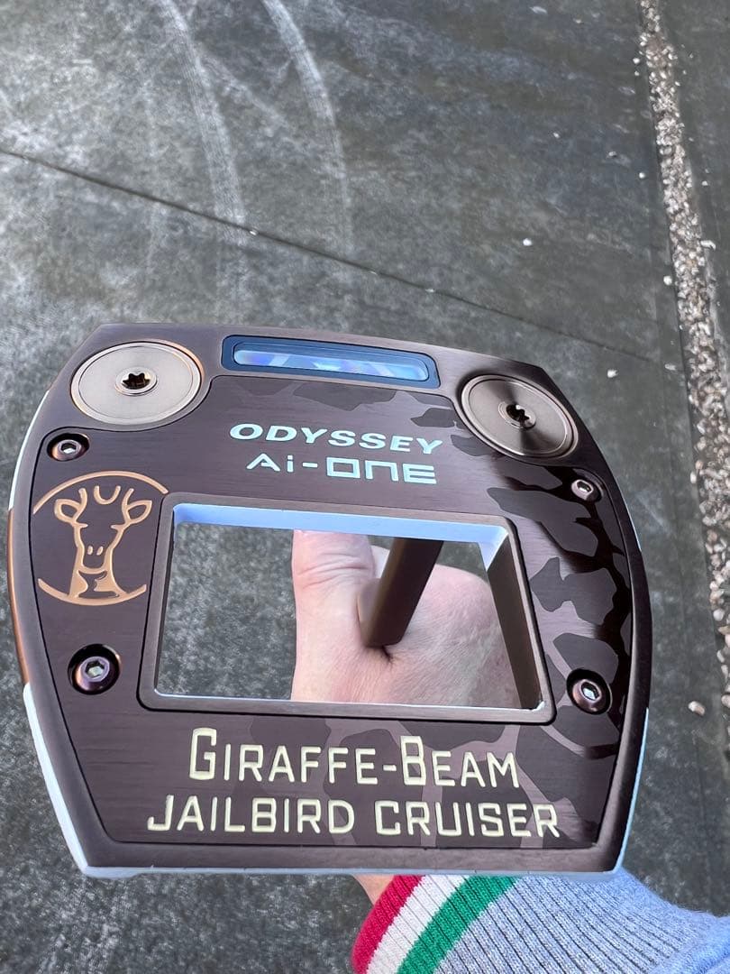 オデッセイ　パター　ジラフビーム　ジェイルバードクルーザー　AI-ONE 38