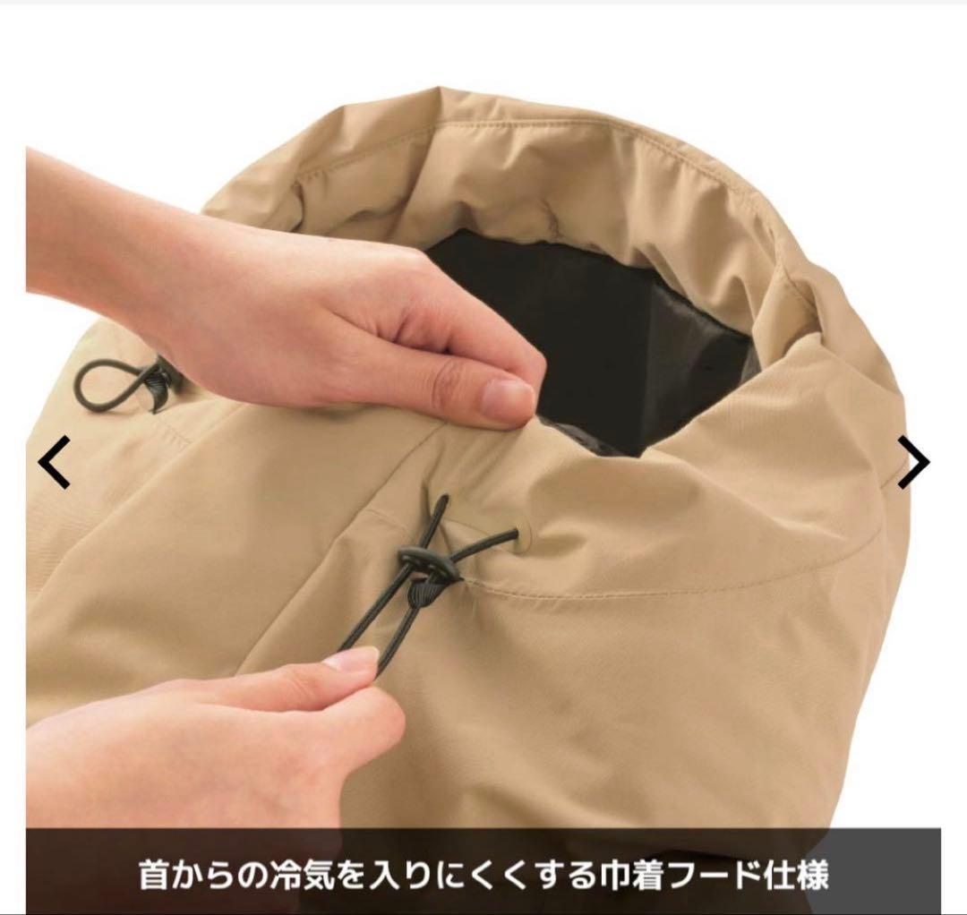 ②【新品未使用】Lサイズ 黒色 XShelter 断熱α防水防寒ジャケット