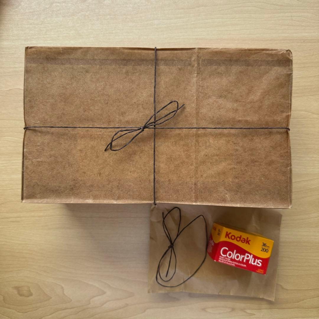 フィルムカメラ カーキ 初心者用 セット プレゼント ラッピング