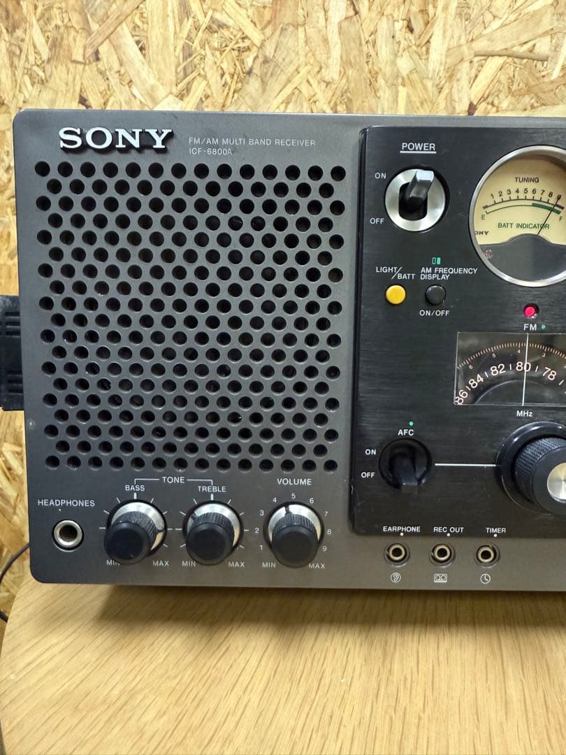 d*7様 SONY ICF-6800A FM/AMラジオ