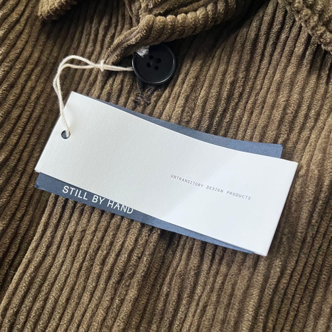 スティルバイハンド コーデュロイ シャツ ジャケット ブラウン 50 XL