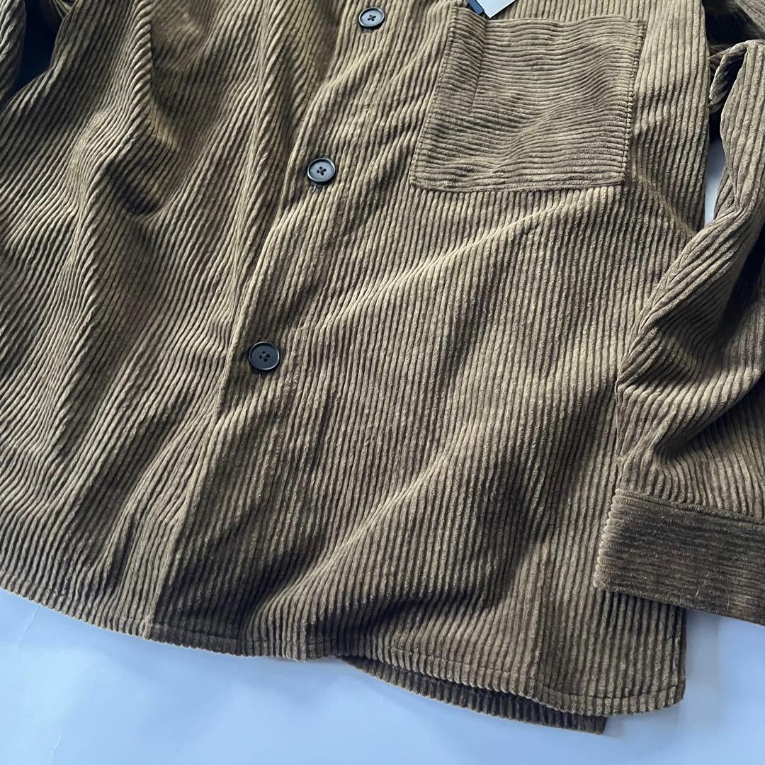スティルバイハンド コーデュロイ シャツ ジャケット ブラウン 50 XL