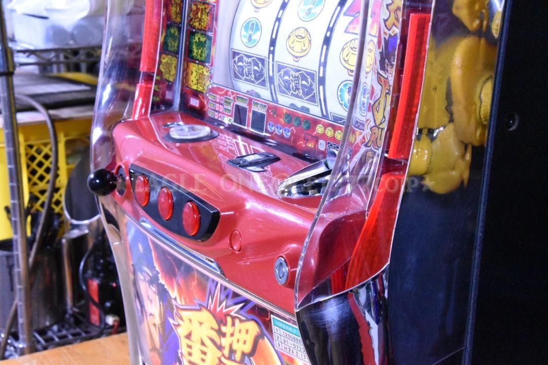 【名機】★押忍！番長2★大都技研★パチスロ★轟パネル★不要機★ジャンク★
