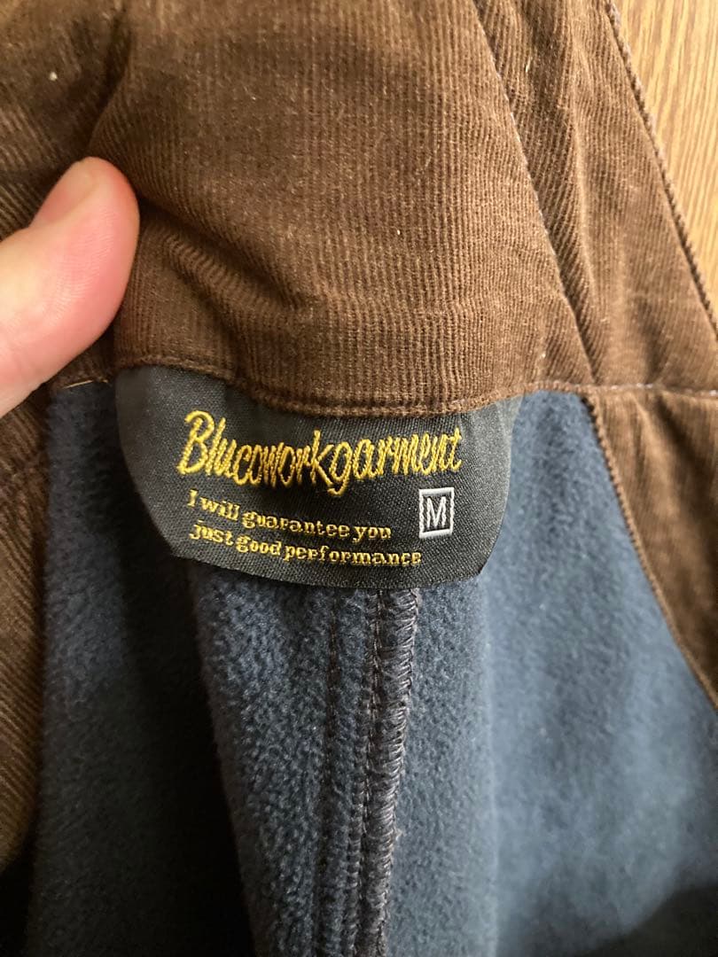 Bluco コーデュロイオーバーオール