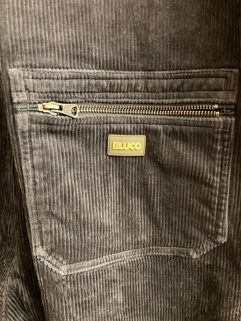 Bluco コーデュロイオーバーオール