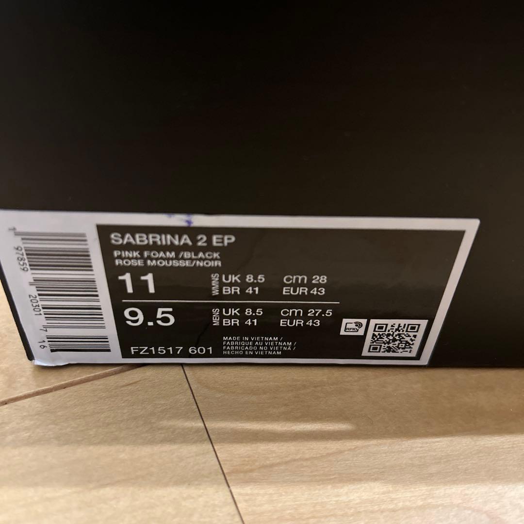 【T☆A】NIKE SABRINA 2 EP \"Pink Foam\"