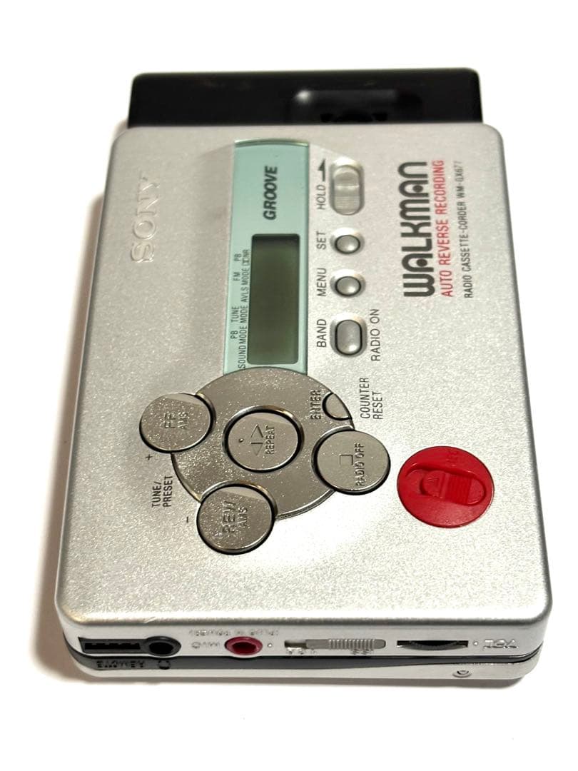 SONY ラジオ録音機能付き カセットウォークマン WM-GX677 整備品①
