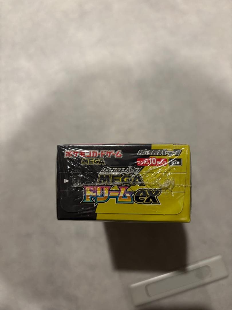 ポケモンカードゲーム MEGA ドリームEX 新品未開封シュリンク付き