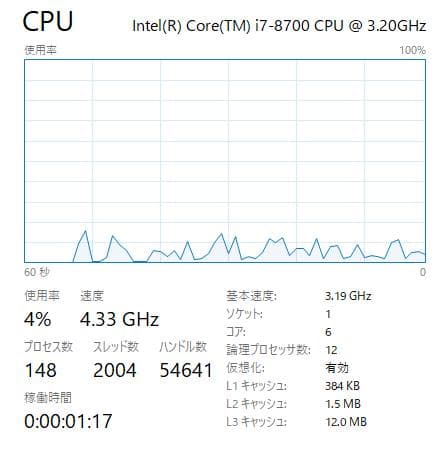 動作確認済み i7-8700 (LGA1151-2)