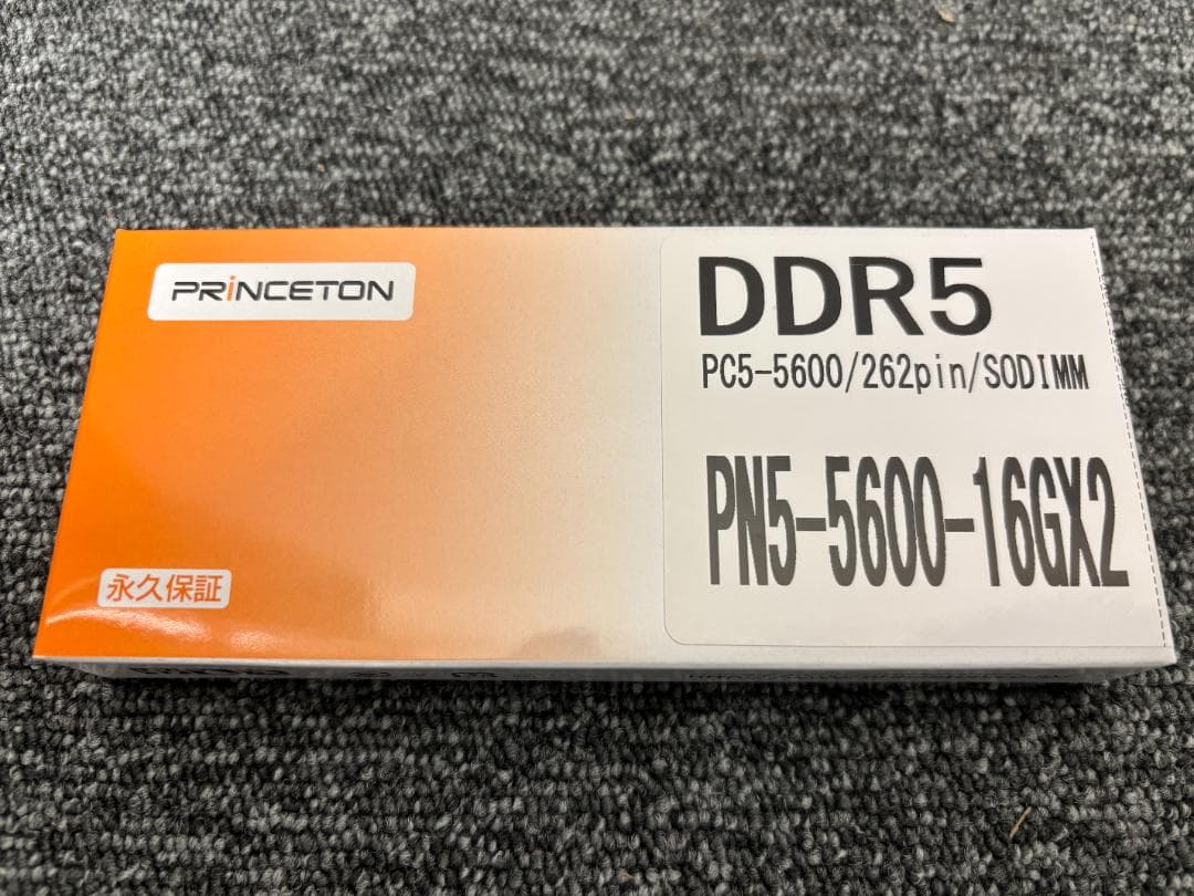 【新品】ノートPC用メモリ DDR5 5600MHz 32GB(16GBx2枚)