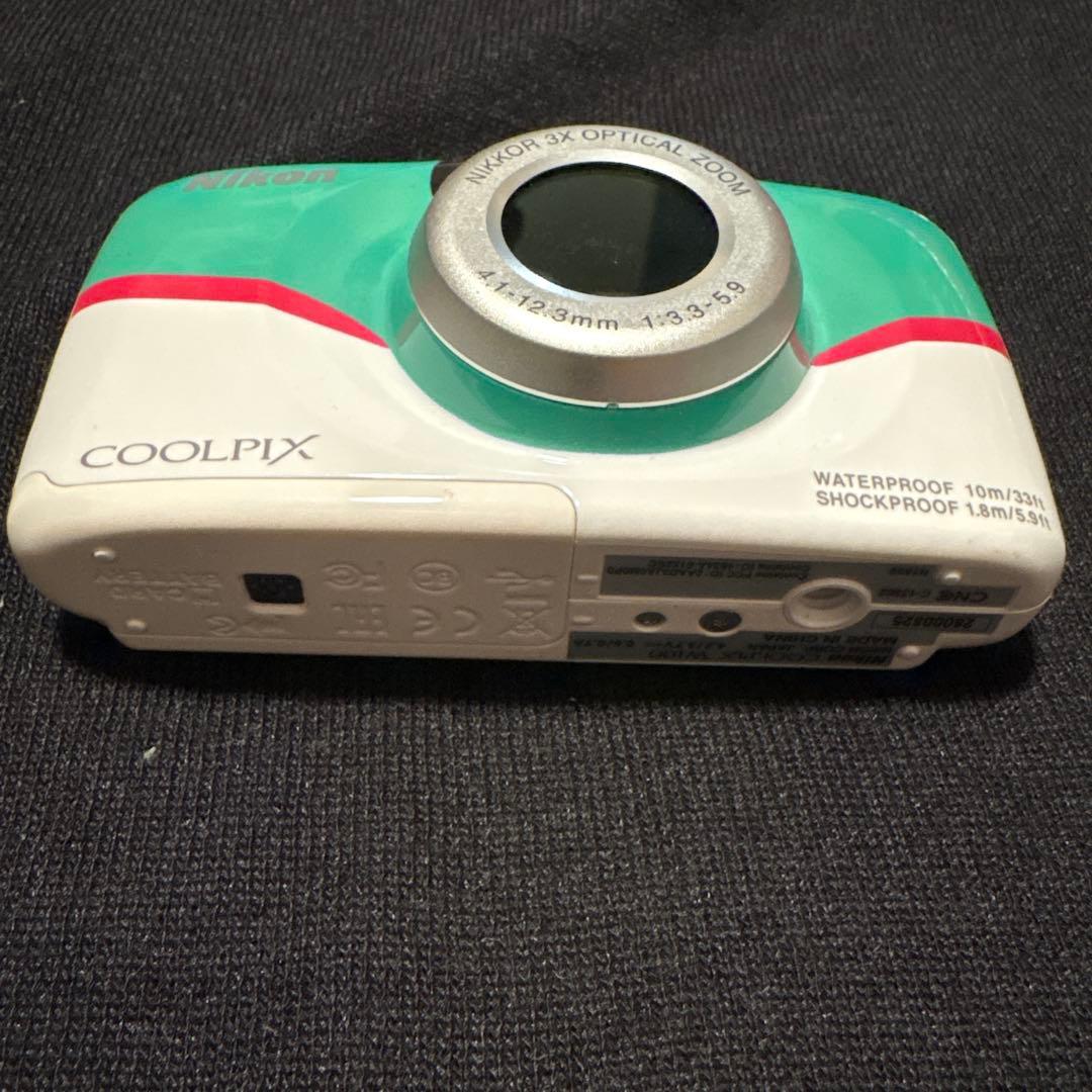 レア♪Nikon COOLPIX W100 新幹線E5系はやぶさモデル 限定品