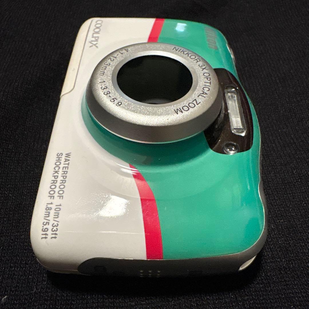 レア♪Nikon COOLPIX W100 新幹線E5系はやぶさモデル 限定品