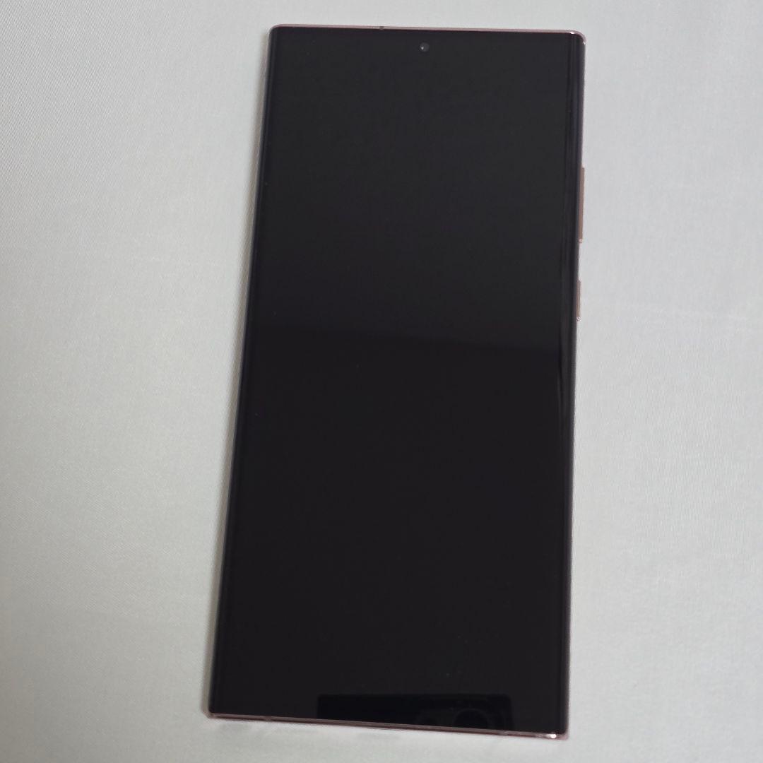 【新品同様】Galaxy Note20 ultra SIMフリー判定○au国内版