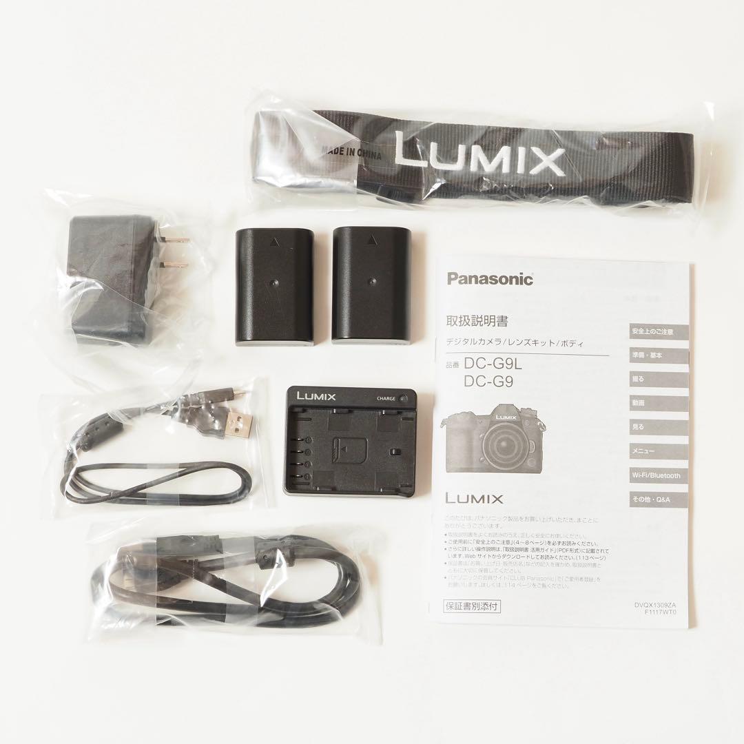【美品】LUMIX G9 PRO ボディ DC-G9 +純正バッテリー付