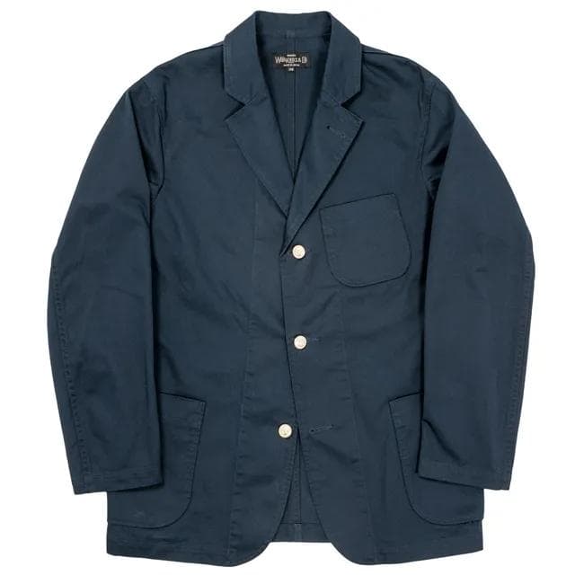 極美品　WOKERS　ラウンジブレザー　ネイビーチノ　38