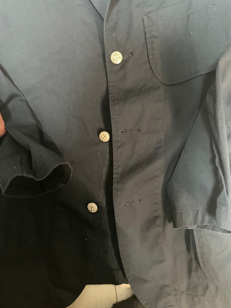 極美品　WOKERS　ラウンジブレザー　ネイビーチノ　38