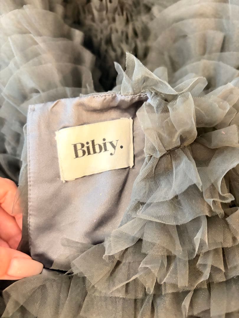 ［美品］Bibiy DARLENE SHUSHU DRESS チュールワンピース