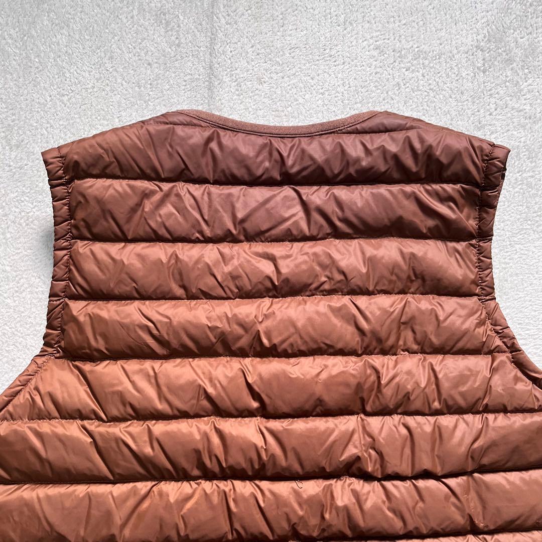 美品【DANTON/ダントン】ライトダウンベスト36 Mサイズ　インナーダウン