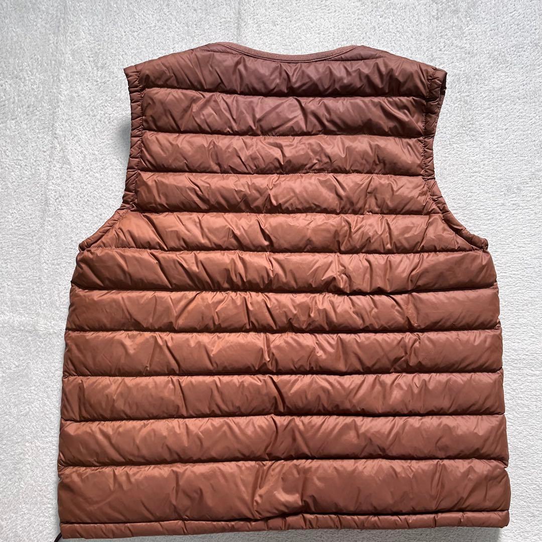 美品【DANTON/ダントン】ライトダウンベスト36 Mサイズ　インナーダウン