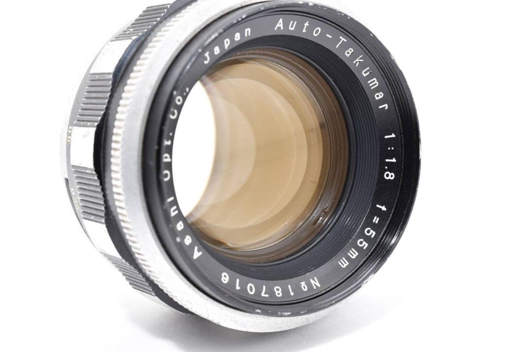 PENTAX AUTO TAKUMAR 55mm F1.8 ゼブラ ペンタックス