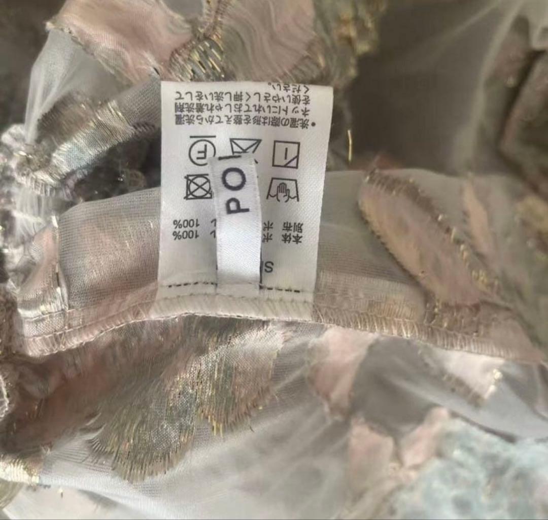 新品未使用タグなし自宅保管 総花柄 ジャガード あさぎーにょ オケージョン