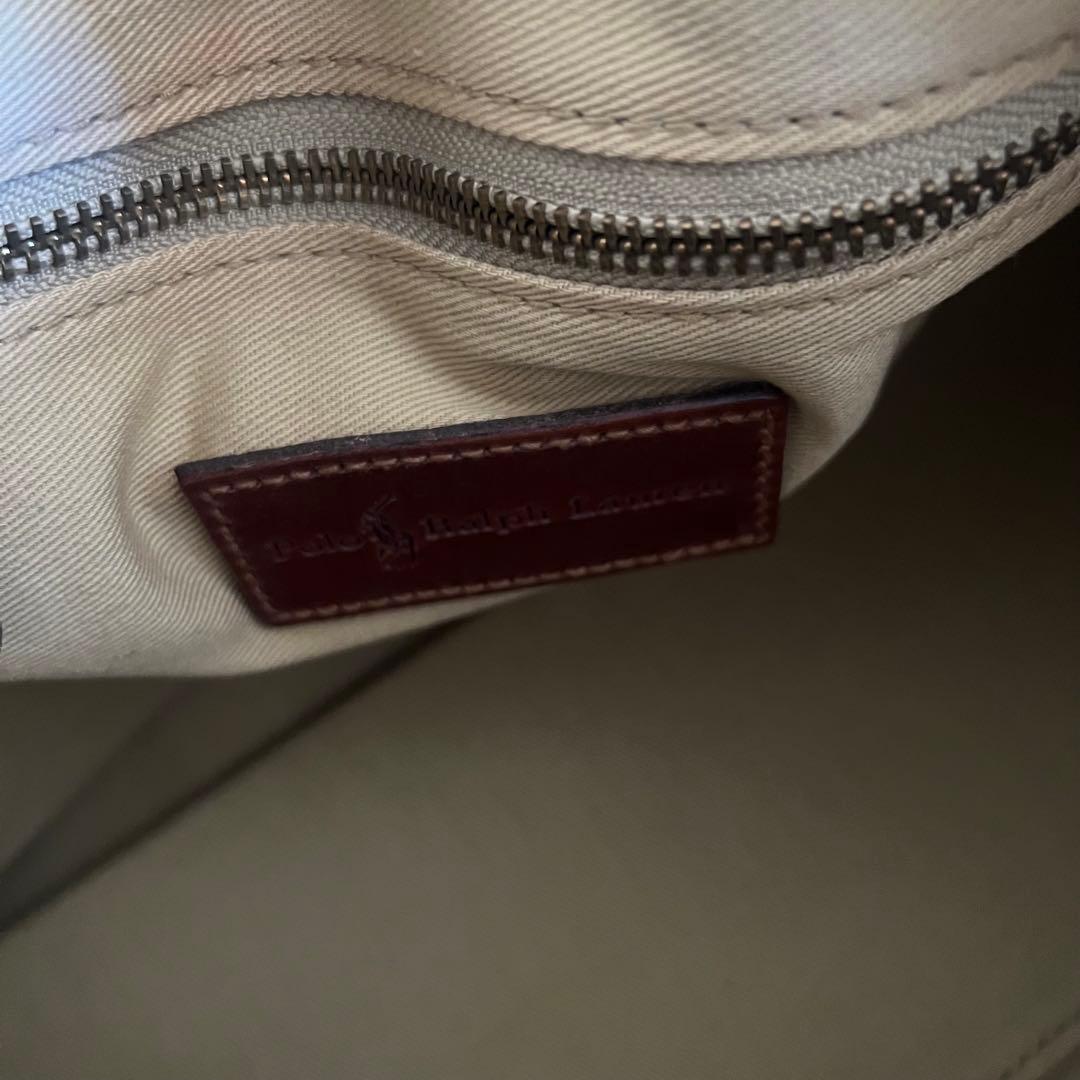 ラルフローレン ボストン バッグ ブラックウォッチ レザー 旅行