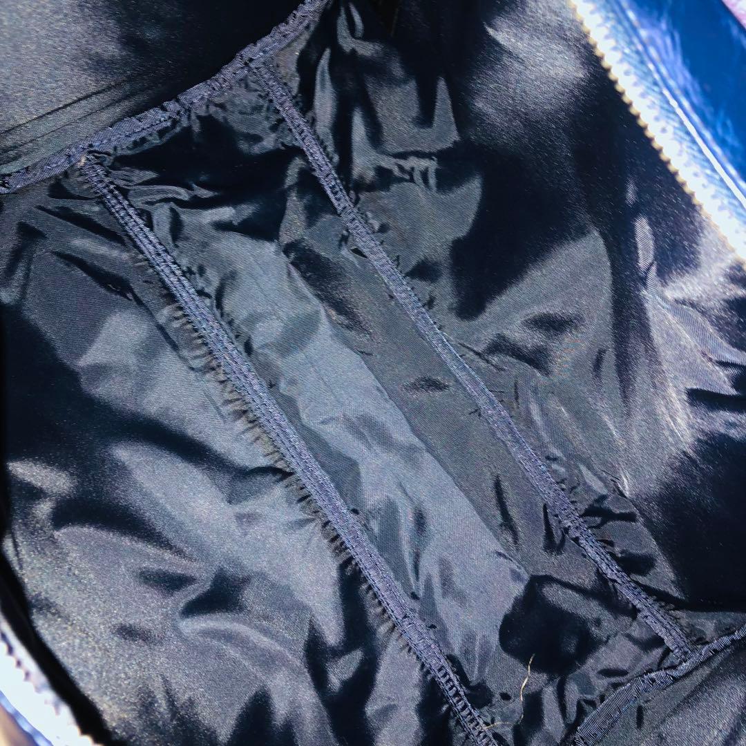 未使用✨フレッドペリー 2WAYボストンバック PVC 大容量 ネイビー 完売