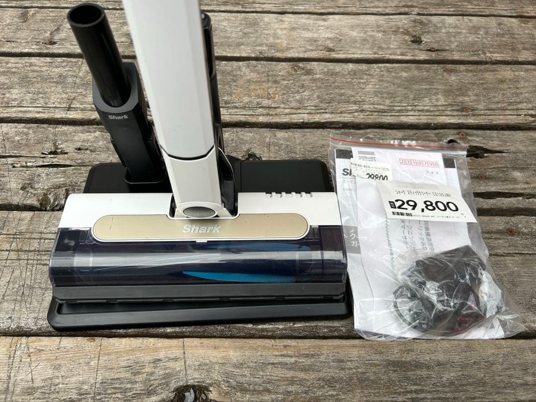 ※ 2年保証※ Shark シャーク CS100JWHスティッククリーナー展示品