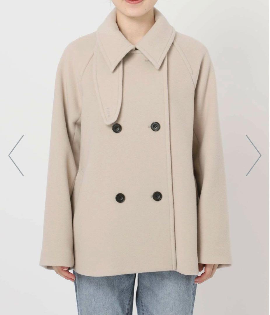 Spick & Span S160 スタンドカラーショートコート　34