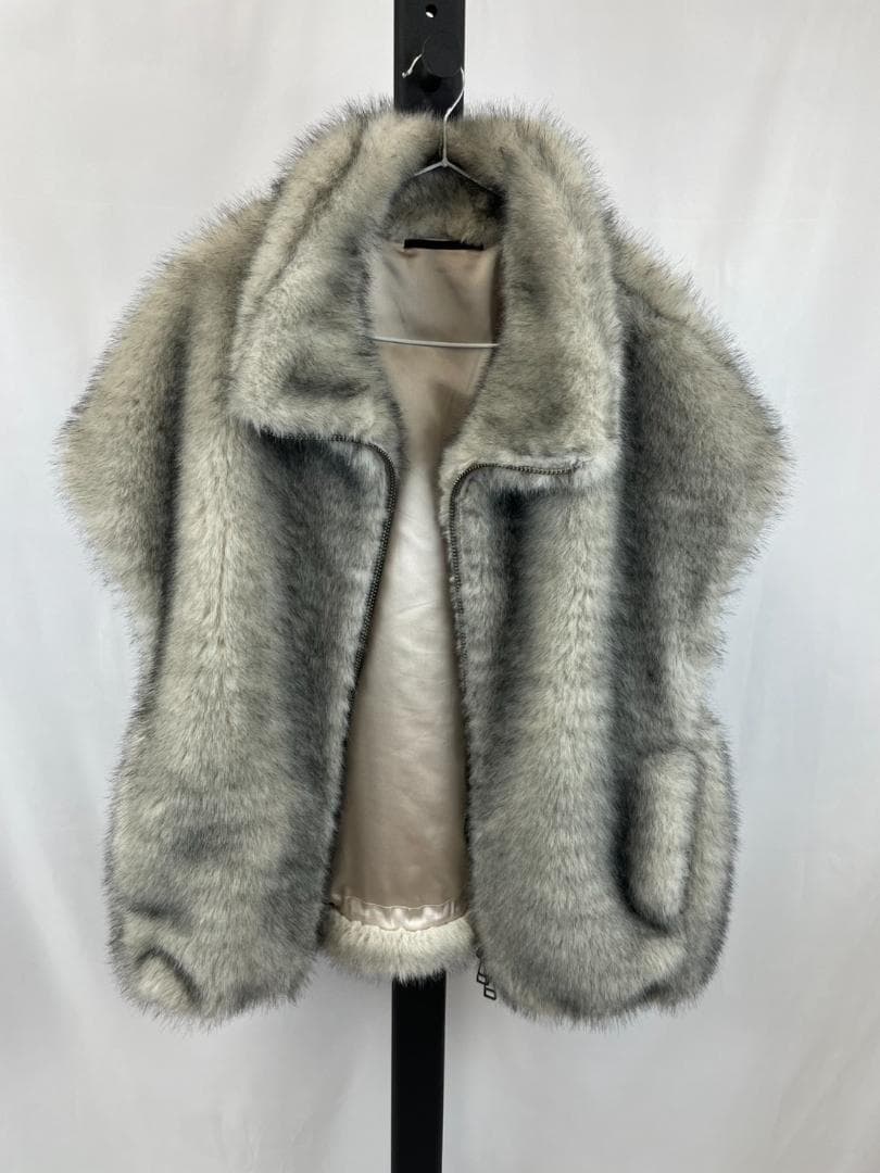 値下げ！AP STUDIO今期大人気完売商品！ フェイクファー ベスト❁0302