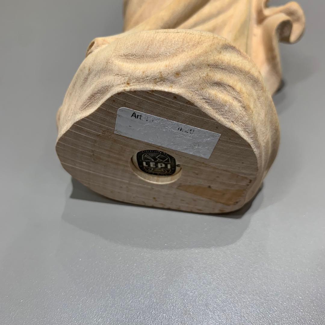 稀少✨最高級品　Lepi 置物　木彫　聖母マリア　マリア像
