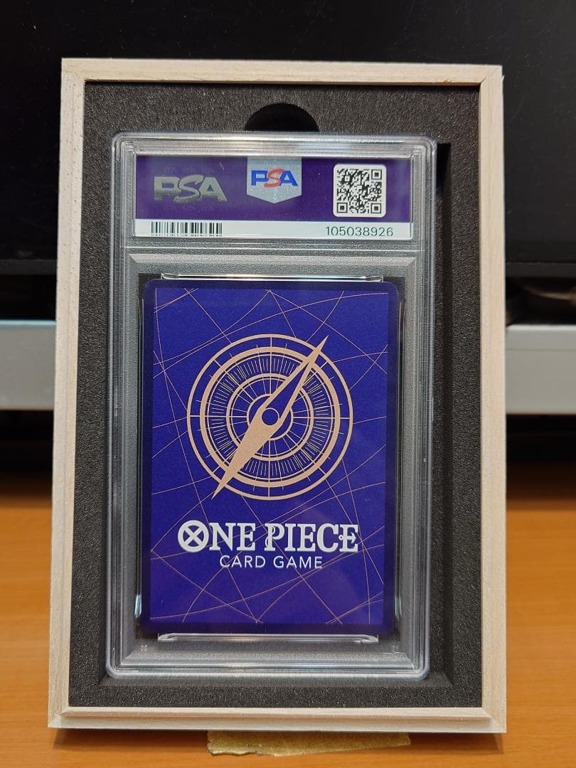 PSA10　モンキー・D・ルフィ　EB02-061　SEC★　コミパラ