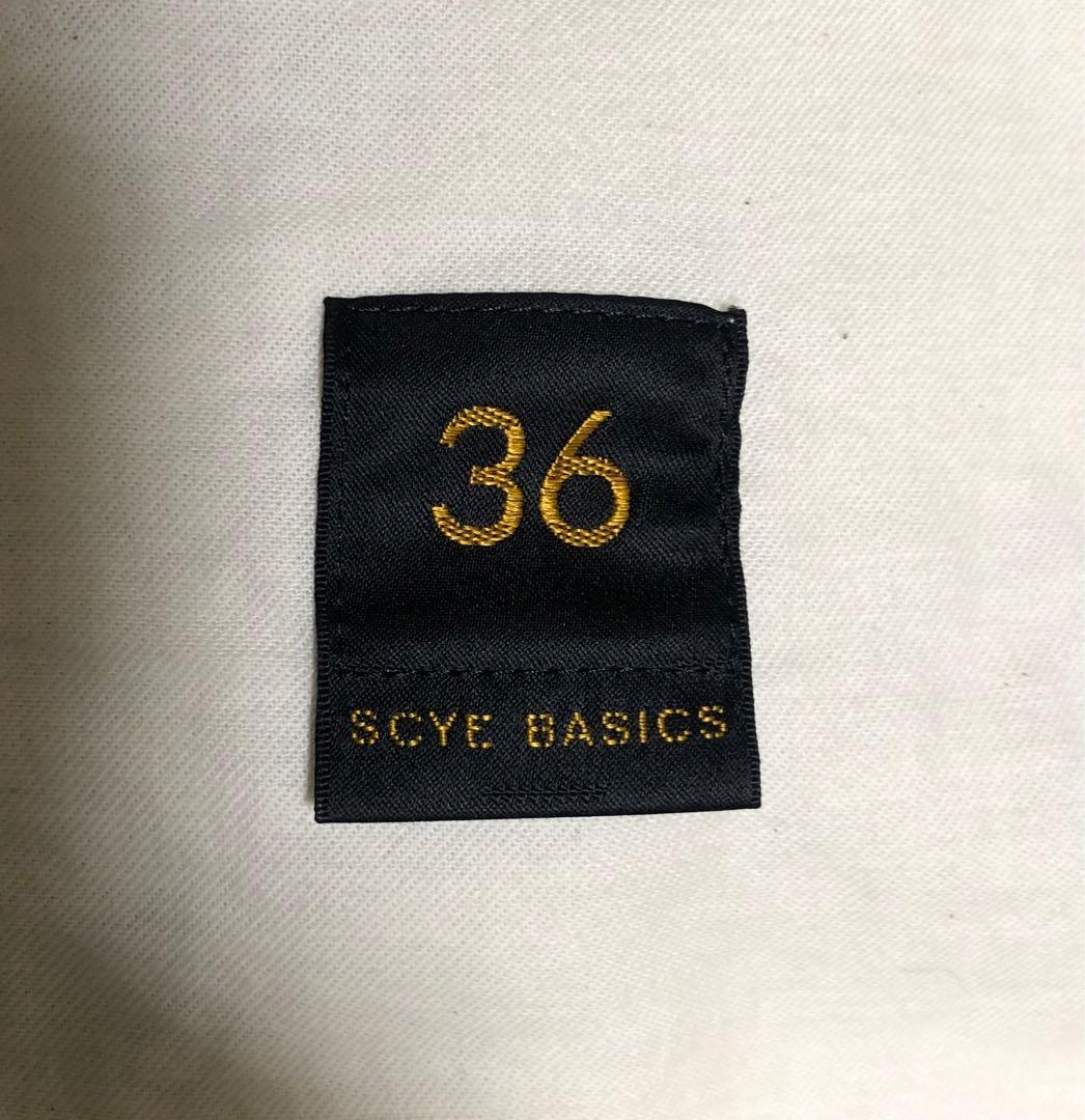 S*d様 SYCE BASICS サイベーシックス コットンチノパンツ ベージュ