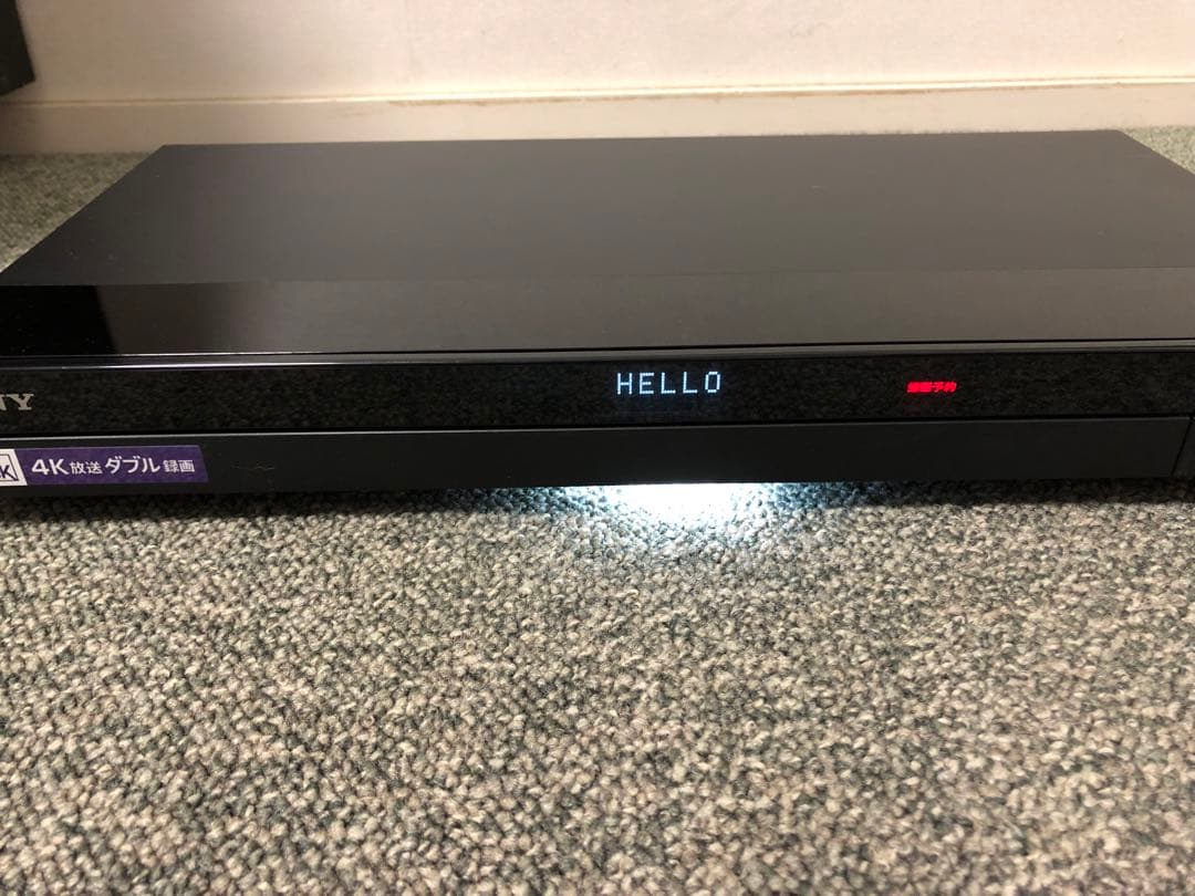 SONY BDZ-FBW1000 1TB ブルーレイレコーダー 2019年製