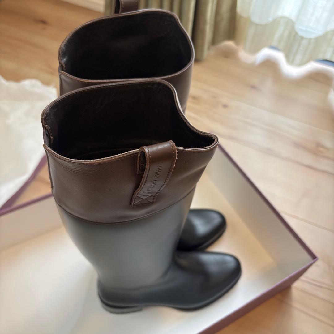 ファビオルスコーニ　レインブーツ　ロングブーツ