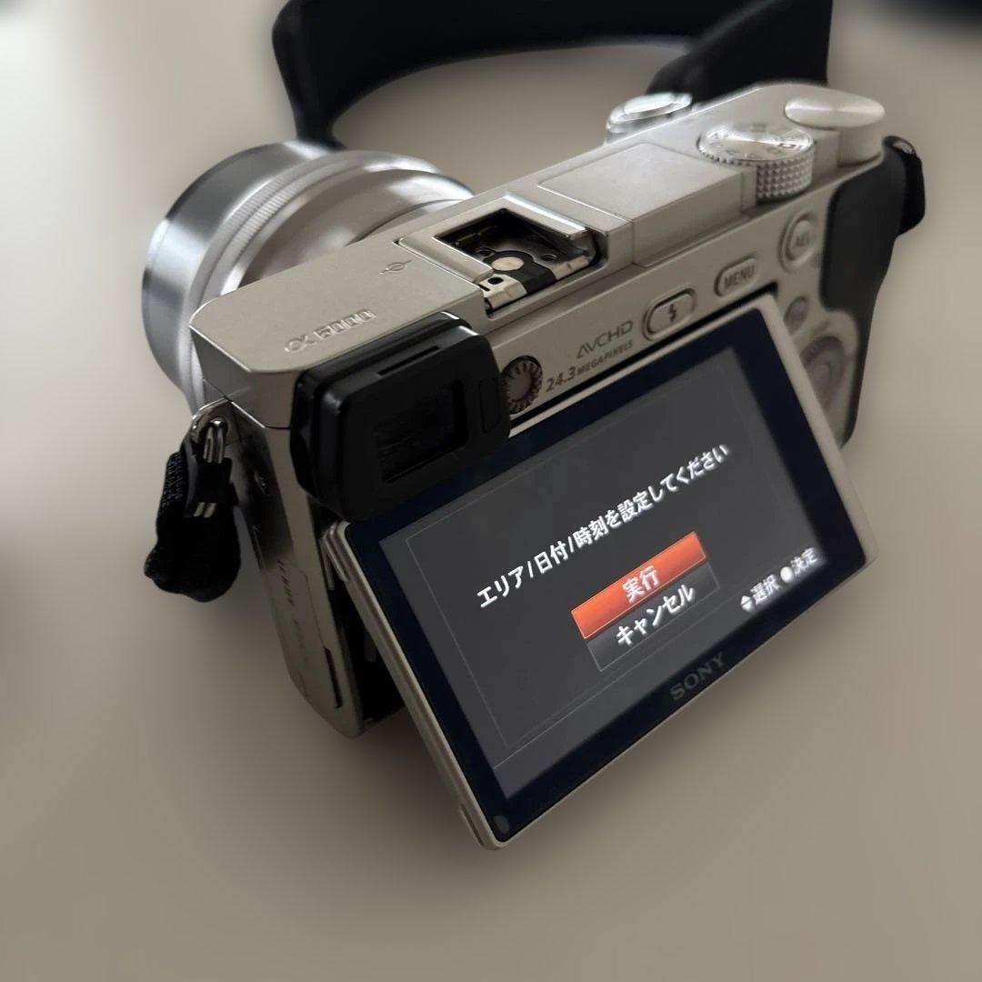 SONY α6000 ミラーレスダブルズームレンズカメラ