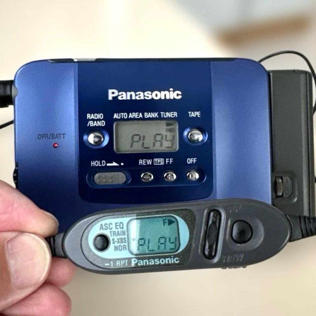 【極美DE可動品】Panasonic カセット プレーヤー RQ-SX22V