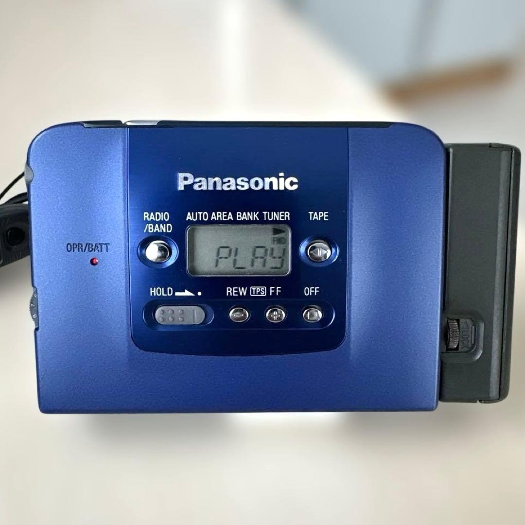 【極美DE可動品】Panasonic カセット プレーヤー RQ-SX22V