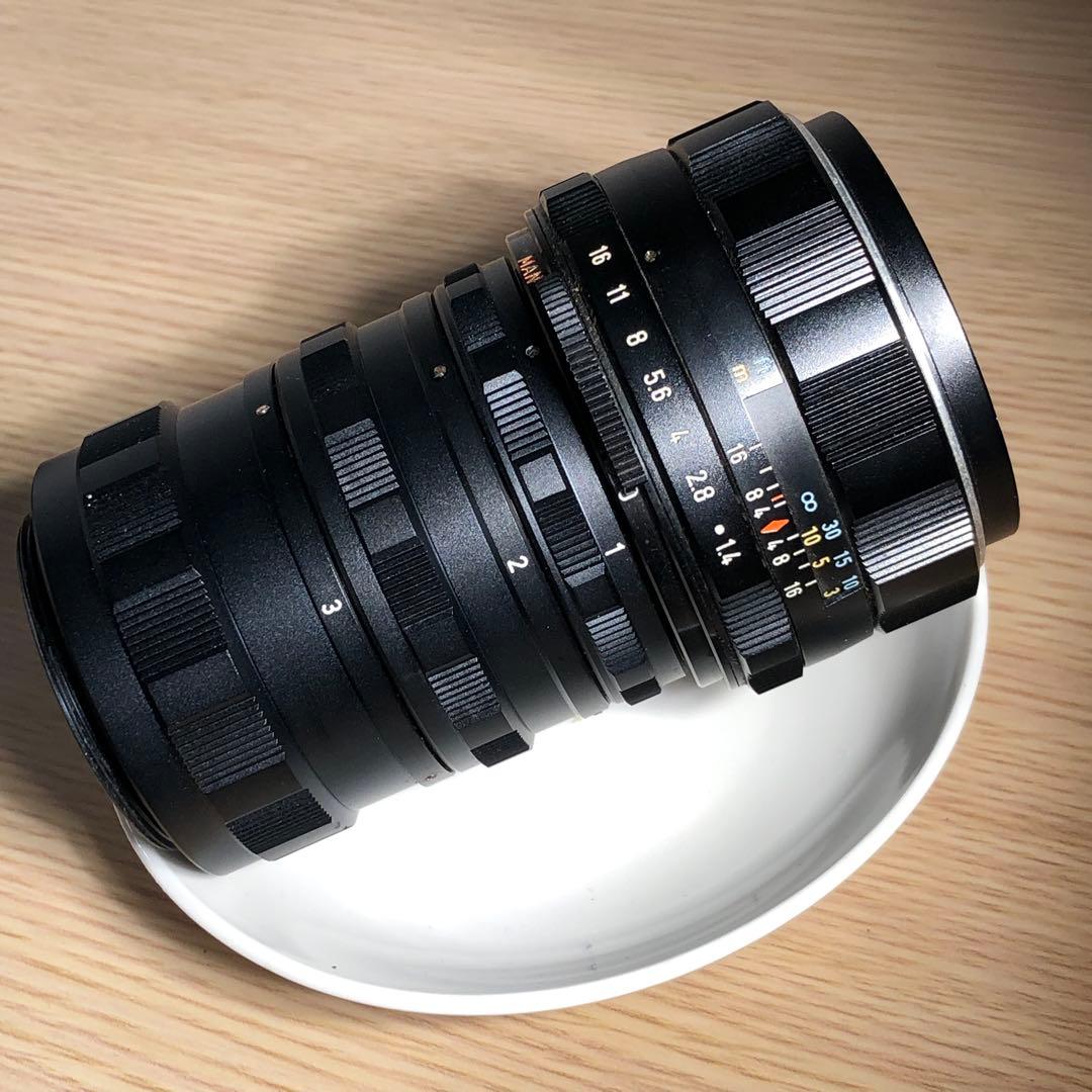 純正付属品付　PENTAX super takumar 50mm f1.4