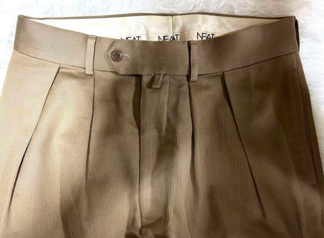 最終値下　NEAT COTTON PIQUE TAPERED