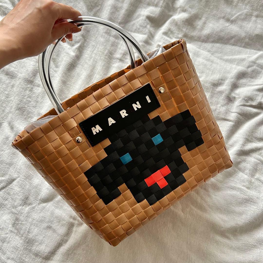 マルニマーケット marni market バスケットバッグ かごバッグ
