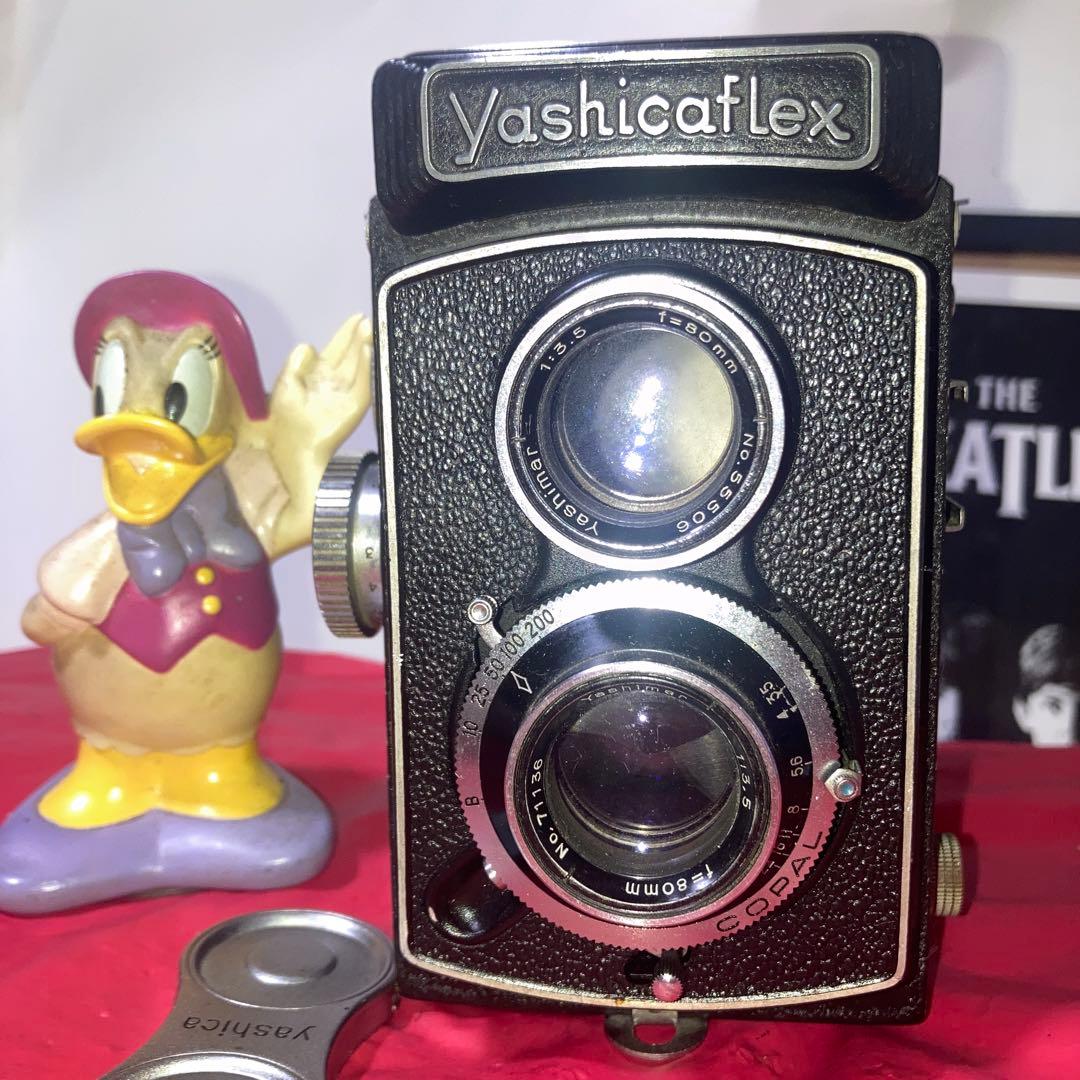 ヴィンテージYashicaflex Heliotar希少貴重二眼外観美機能完動