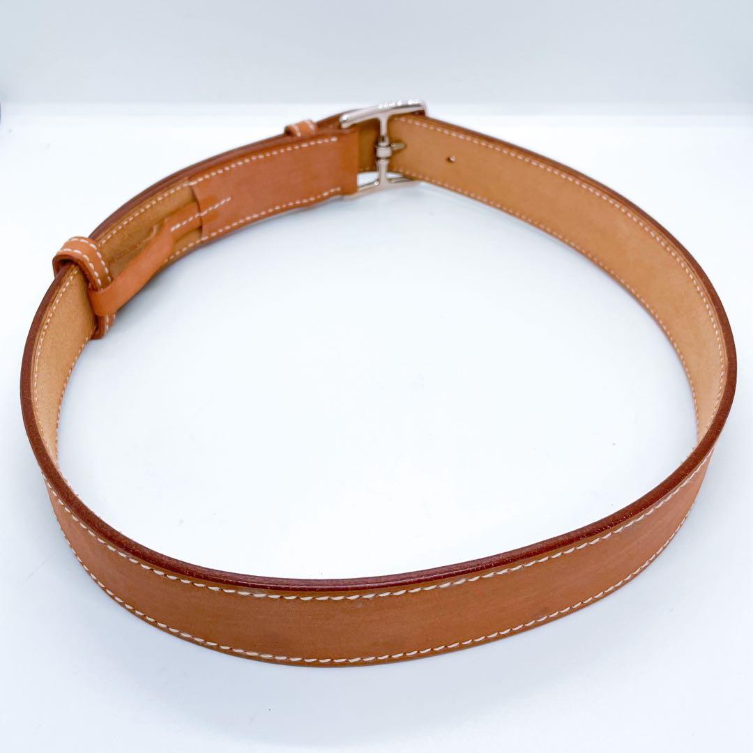 箱付き/美品✨エルメス エトリヴィエール レザー ベルト ◽︎I刻印 75サイズ