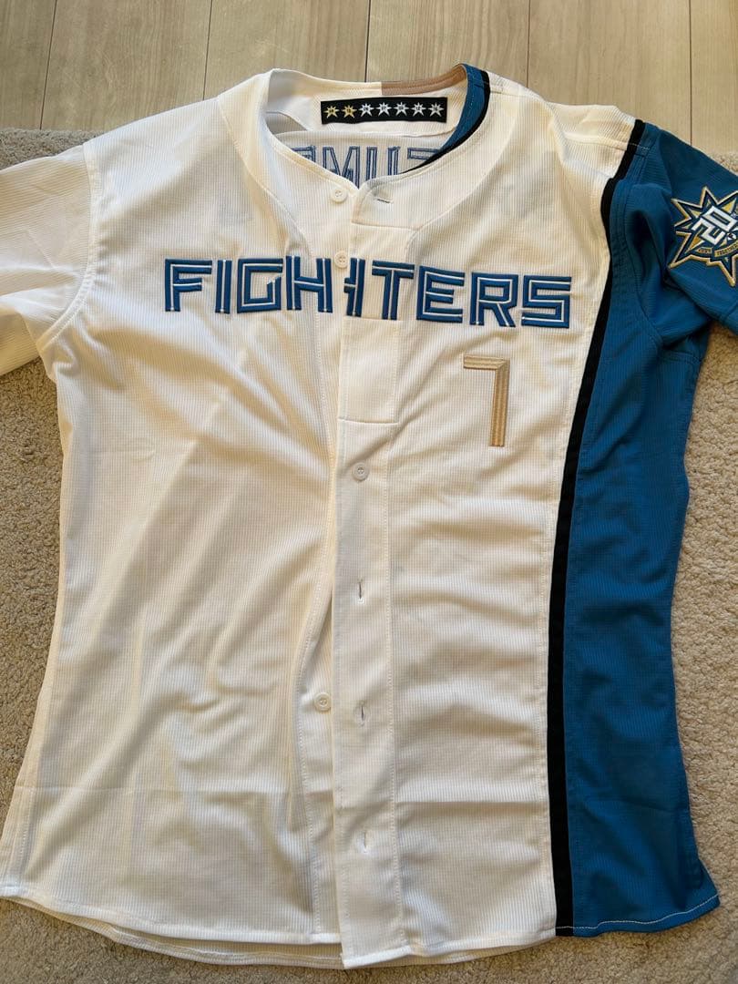 直筆サイン入り 松本剛ユニフォーム プロコレクション 日本ハムファイターズ