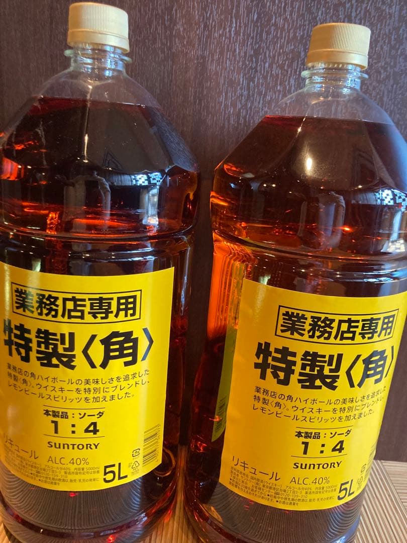 SUNTORY 特製ウイスキー 角5L 2本セット