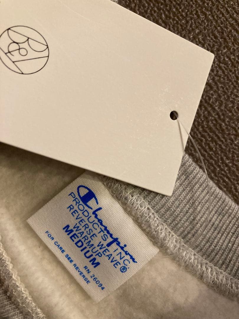 新品　BEAUTY&YOUTH×Champion別注リバースウィーブスウェットM