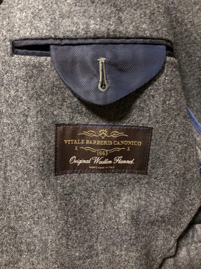 インポート生地 カノニコ セットアップスーツ