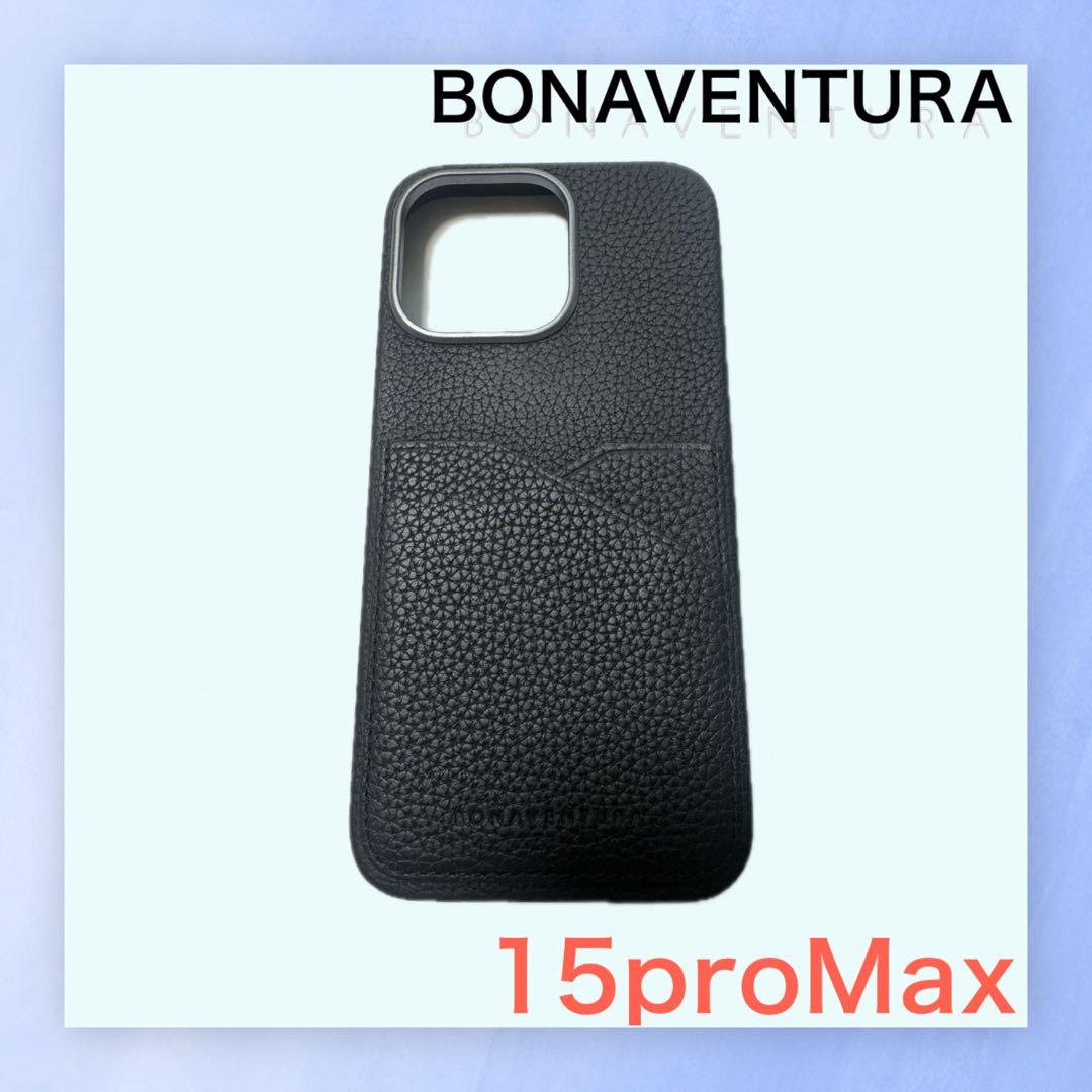 BONAVENTURA iPhone15proMax ケース ブラック 美品