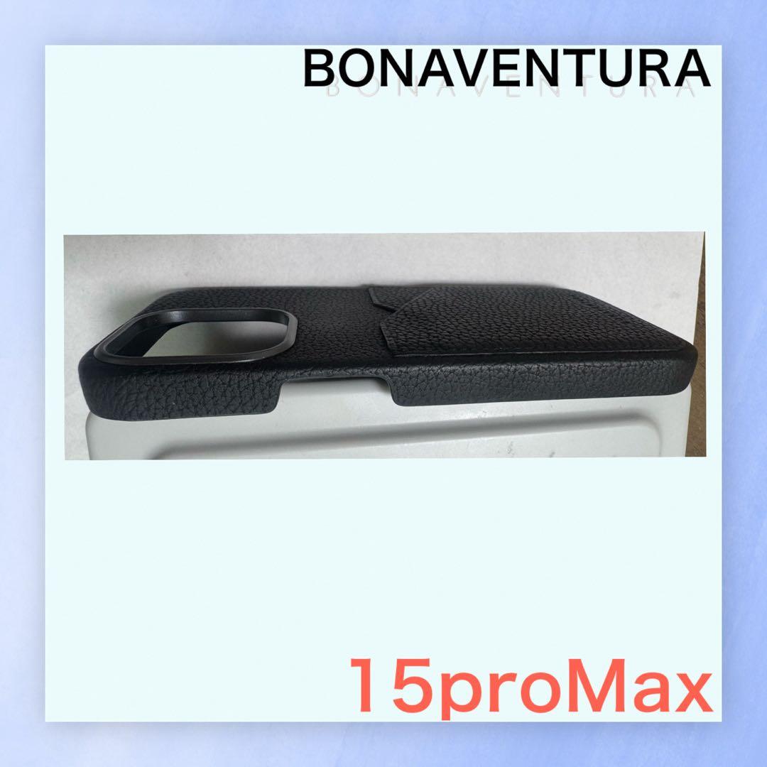 BONAVENTURA iPhone15proMax ケース ブラック 美品