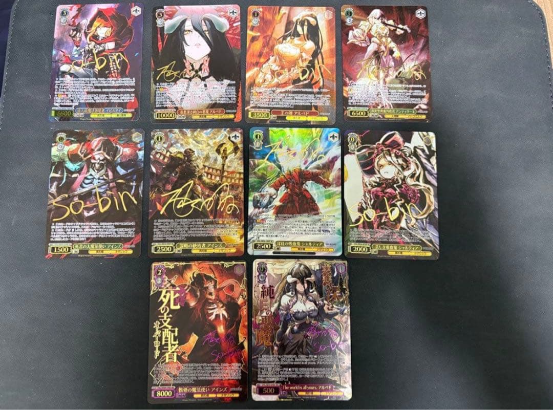 原作　オーバーロード　SEC SP 全10種　コンプリート